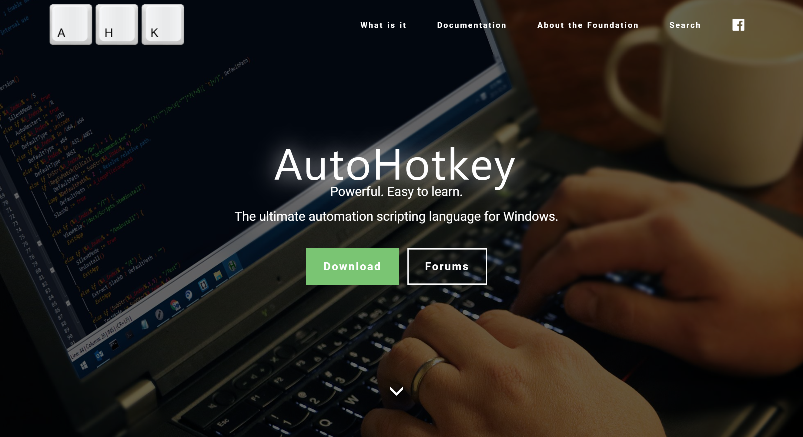 download the new AutoHotkey 2.0.3